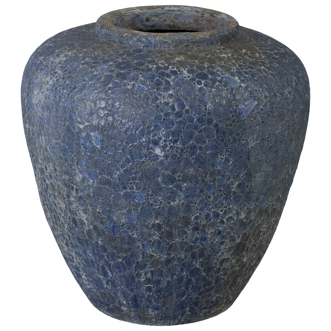 Olive Jar Reef Blue 29.5X30.5"H
