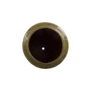Anduze 16 in. French Yellow Ceramic Planter