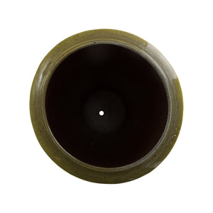Anduze 23 in. French Yellow Ceramic Planter