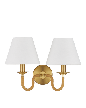 Adala Brass Wall Sconce