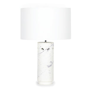 Odin Marble Table Lamp (White)