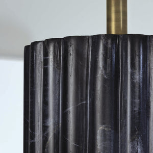 Tambour Marble Table Lamp