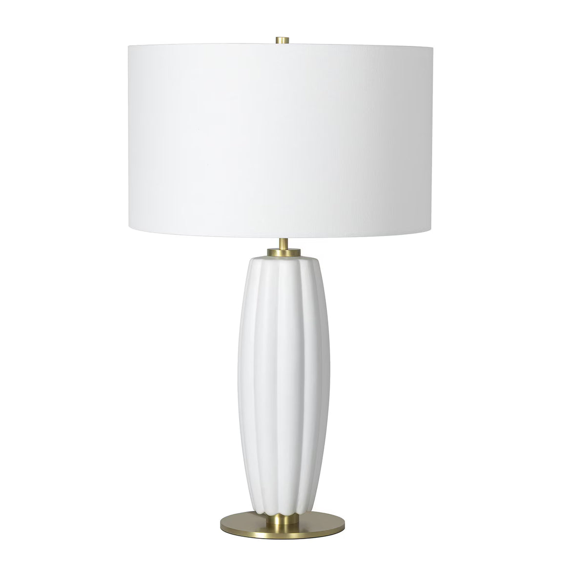 Crocus Ceramic Table Lamp (White)