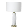 Crocus Ceramic Table Lamp (White)