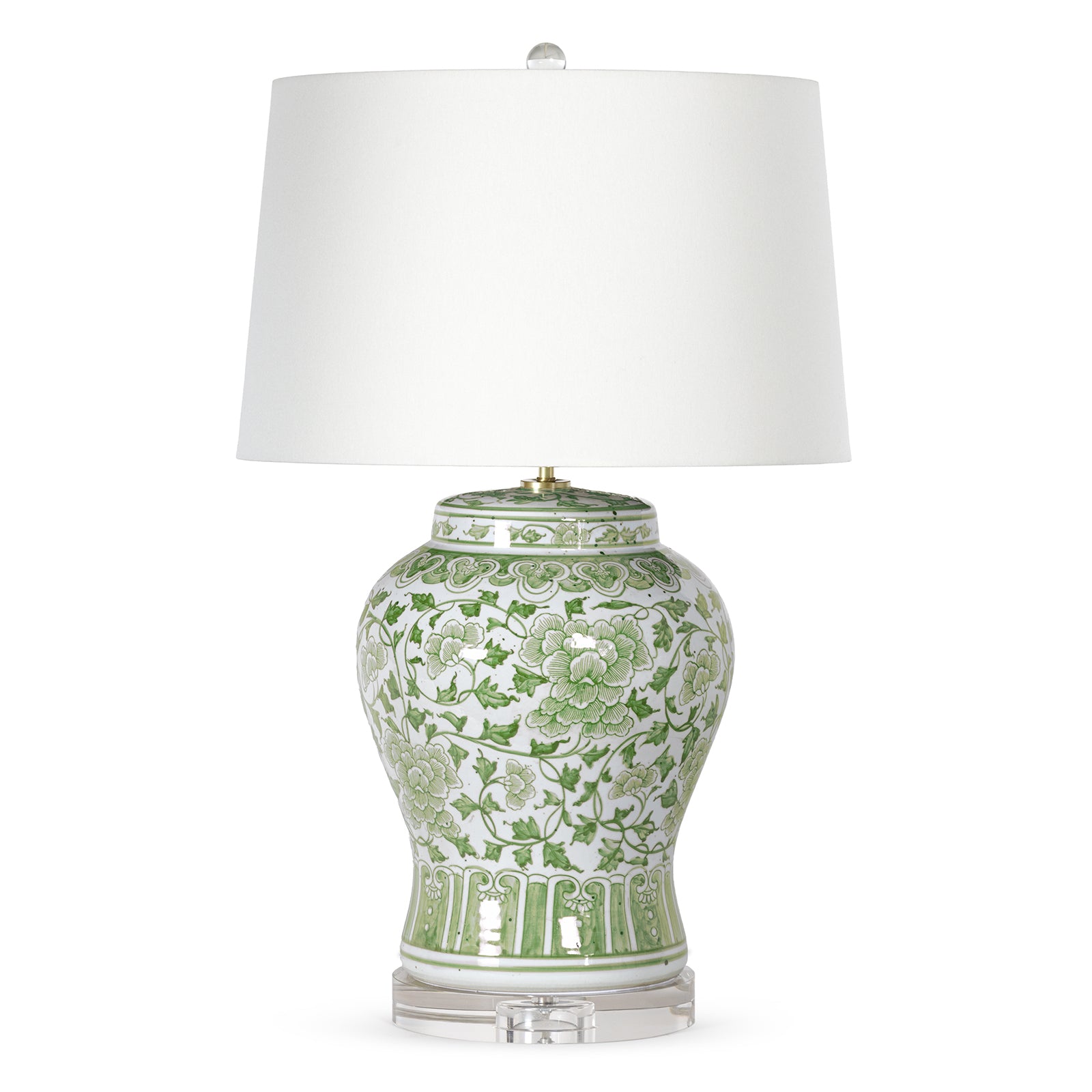 Briar Ceramic Table Lamp (Green)