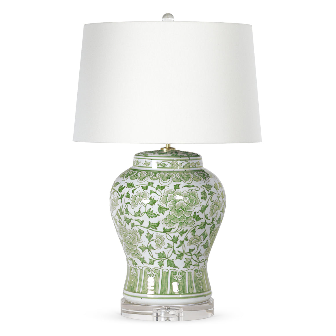 Briar Ceramic Table Lamp (Green)