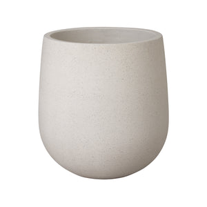 Medium Opus White Terrazzo Planter