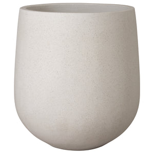 Large Opus White Terrazzo Planter