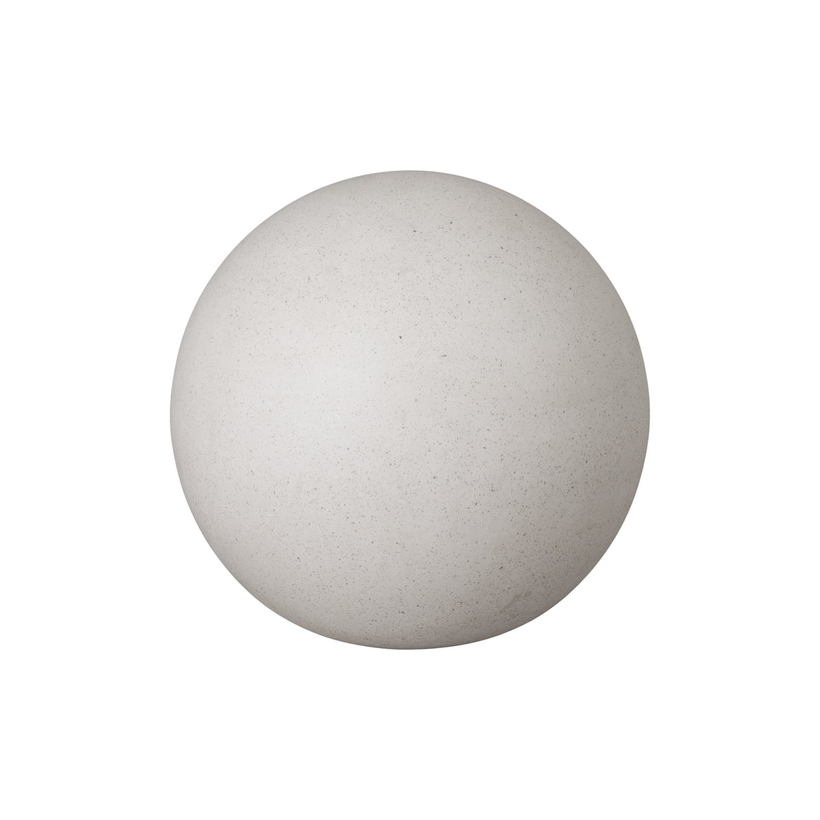 Small Pozzo White Terrazzo Gazing Ball