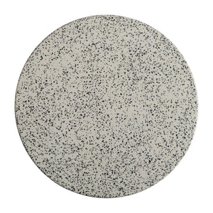 18" Round Noah Terrazzo Garden Stool- Taupe