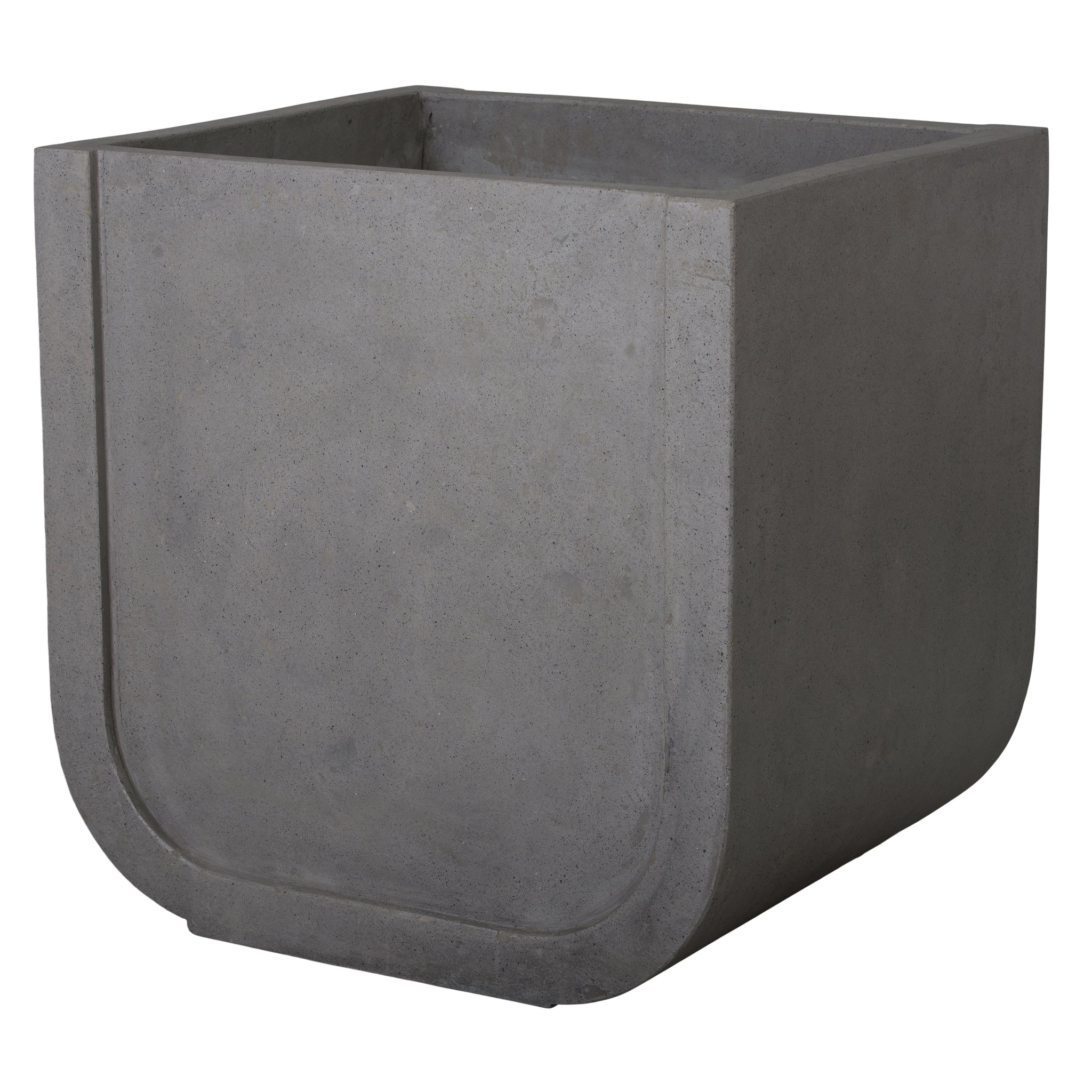Uri Planter Terrazzo Gray 28X24X28.5 H"