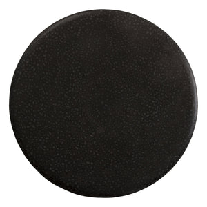 Thin Mushroom Terrazzo Garden Stool - Black