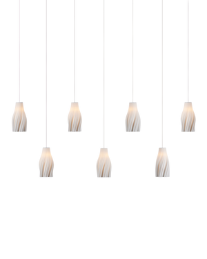 Posh 7-Light Linear Multi-Drop Pendant