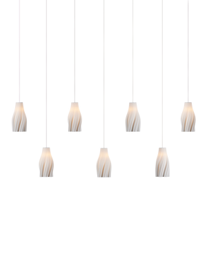 Posh 7-Light Linear Multi-Drop Pendant