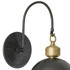 Otis Sconce (Blackened Brass and Natural Brass)