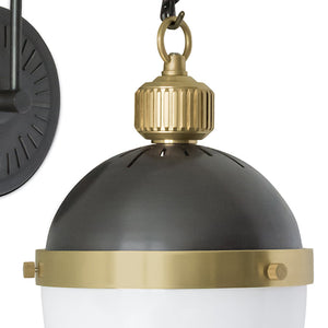 Otis Sconce (Blackened Brass and Natural Brass)