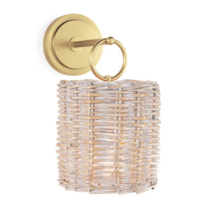 Nantucket Sconce (Natural Brass)