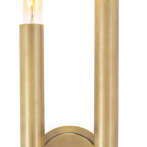 Wolfe Sconce (Natural Brass)