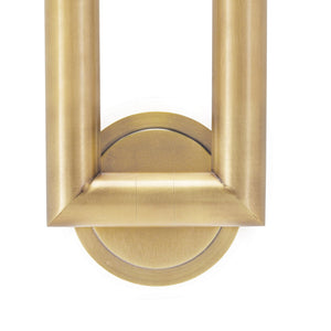 Wolfe Sconce (Natural Brass)