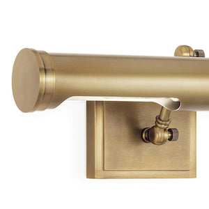 Tate Picture Light Medium (Natural Brass)