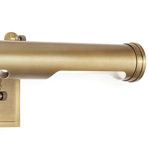 Tate Picture Light Medium (Natural Brass)