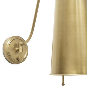 Hattie Sconce (Natural Brass)