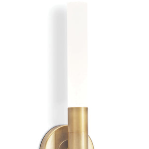 Wick Hilo Sconce (Natural Brass)