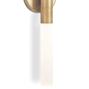 Wick Hilo Sconce (Natural Brass)