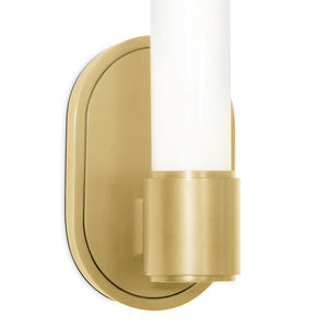 Dixon Sconce Single (Natural Brass)