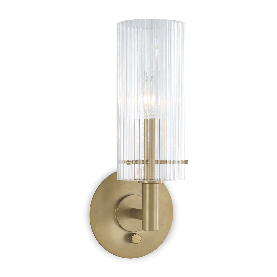 Dixie Sconce (Natural Brass)