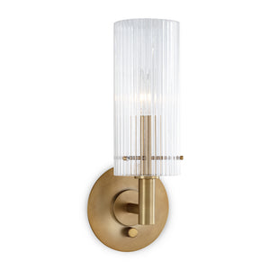 Dixie Sconce (Natural Brass)