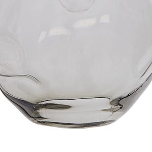 Regina Andrew Large Molten Smoke Glass Pendant – Natural Brass