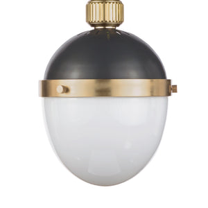 Otis Pendant Small (Blackened Brass and Natural Brass)