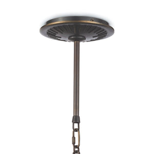 Otis Pendant Small (Blackened Brass and Natural Brass)