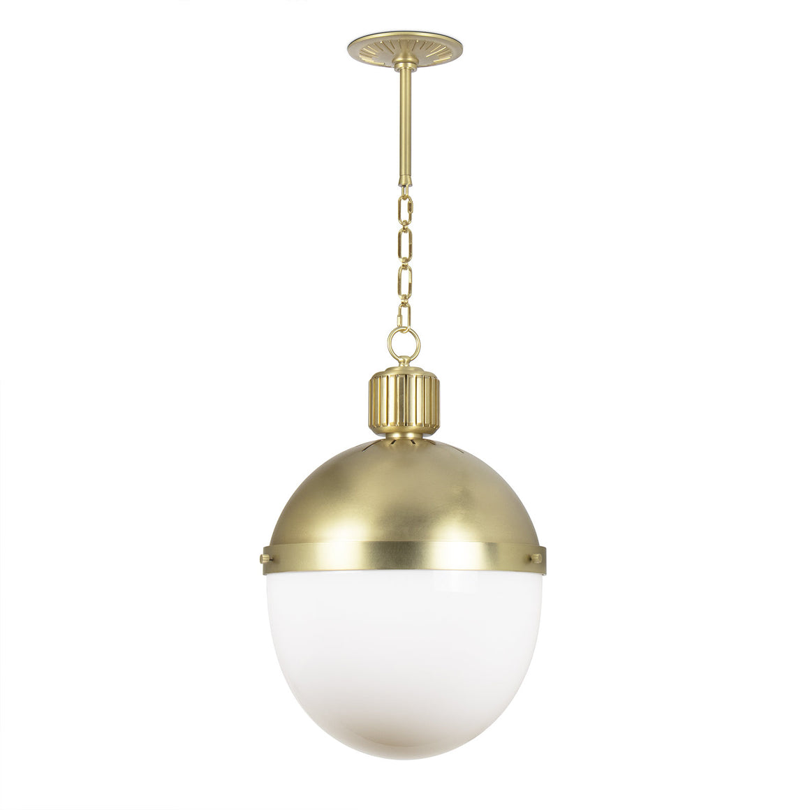Otis Pendant Large (Natural Brass)