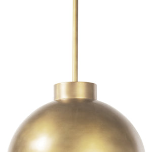 Montreux Pendant (Natural Brass)