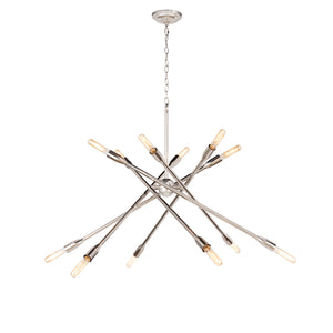 Cobra Chandelier Large (Polished Nickel)