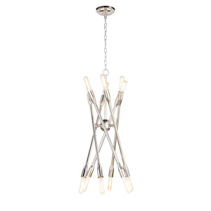 Cobra Chandelier Small (Polished Nickel)