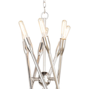 Cobra Chandelier Small (Polished Nickel)