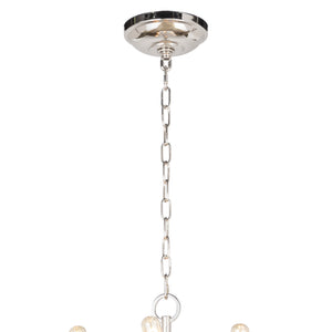 Cobra Chandelier Small (Polished Nickel)