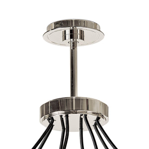 Dixon Chandelier (Polished Nickel)