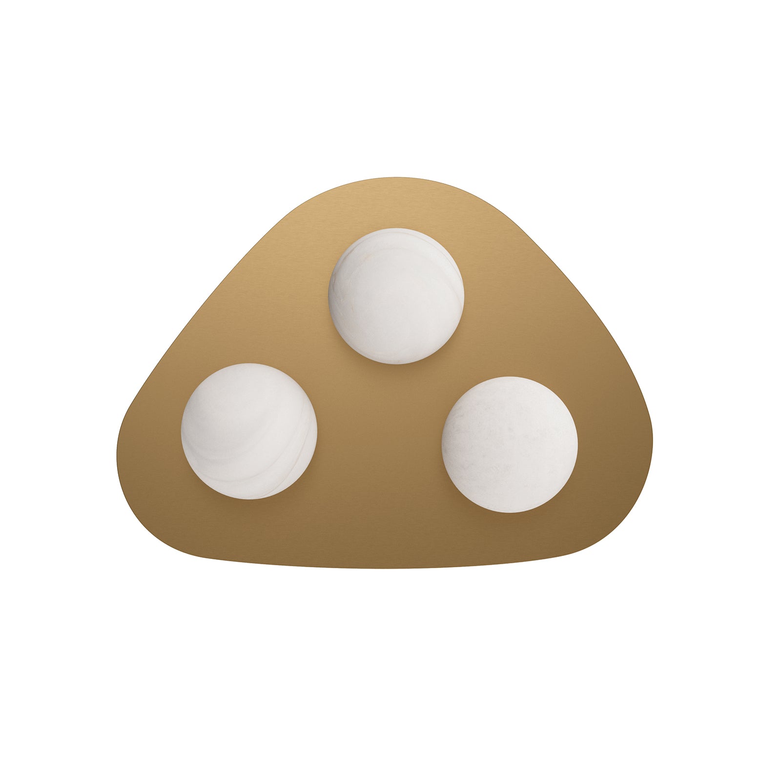 Rhoads Flush Mount (Natural Brass)