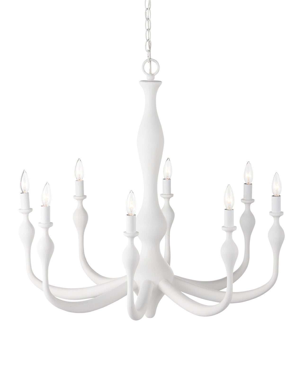 Ludwig White Chandelier
