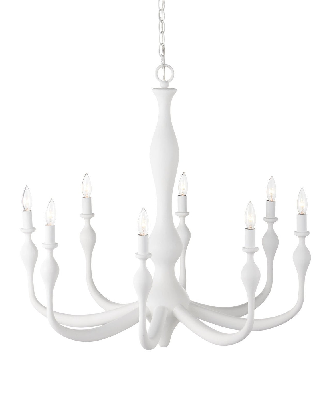 Ludwig White Chandelier
