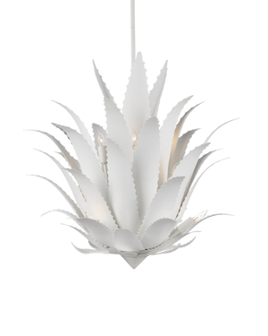 Agave White Chandelier