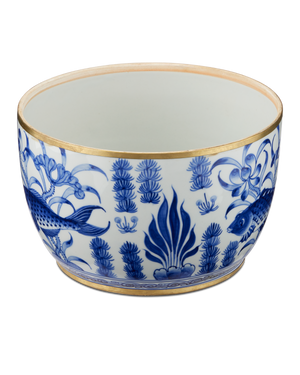 Blue & White Rice Tureen Set of 3