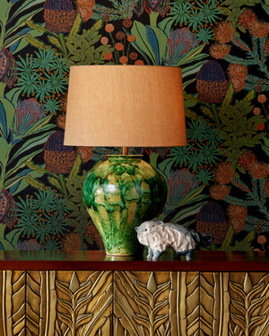 Blarney Green Table Lamp