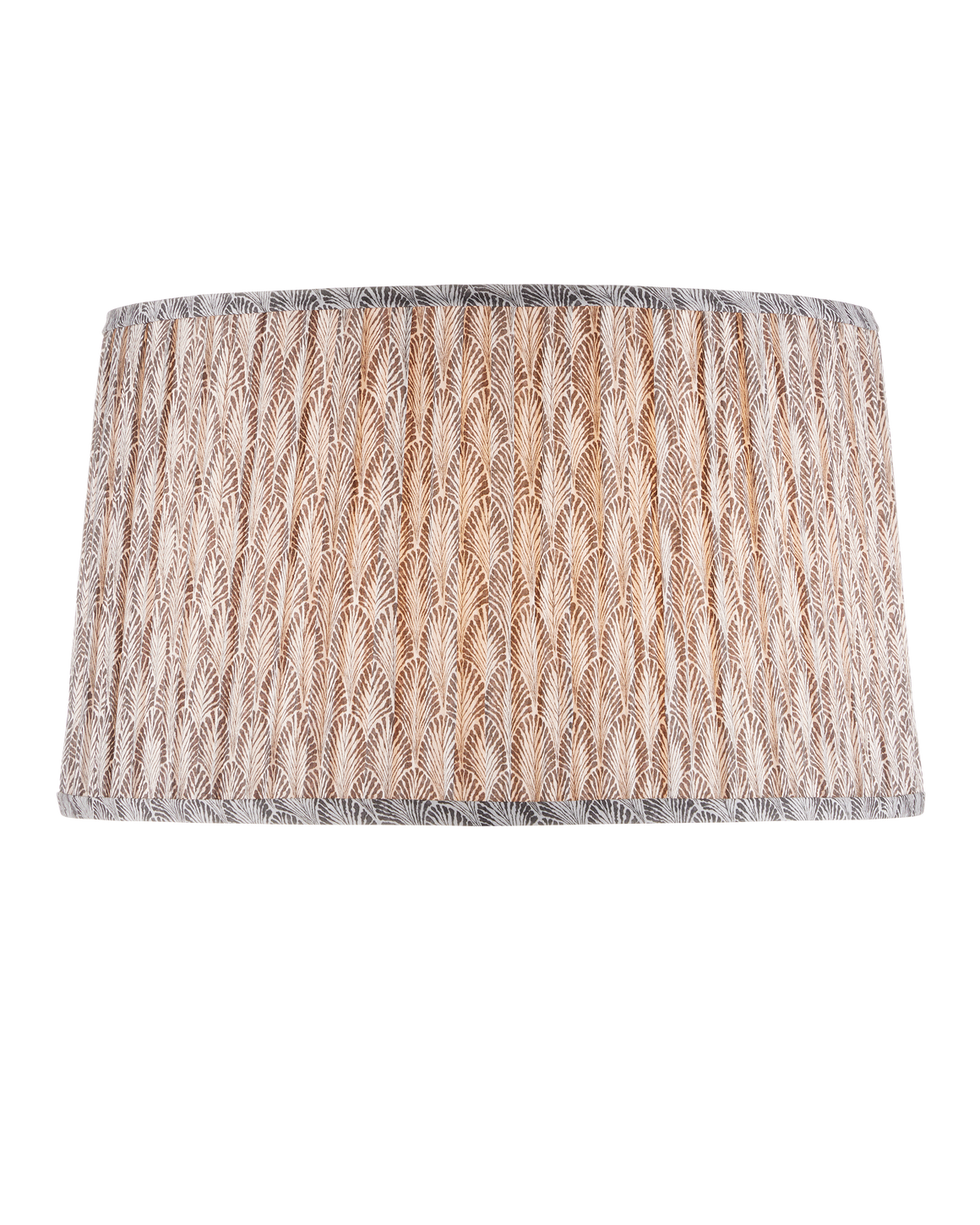 Plume Stone Tapered Lamp Shade