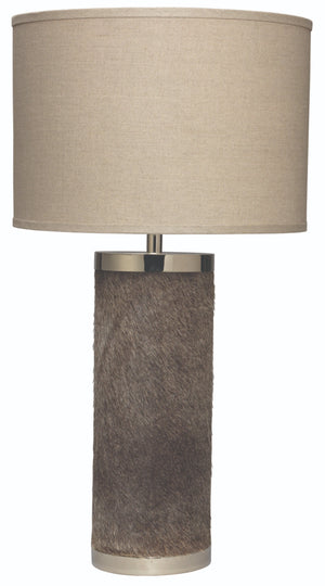 Column Hide Table Lamp with Linen Shade