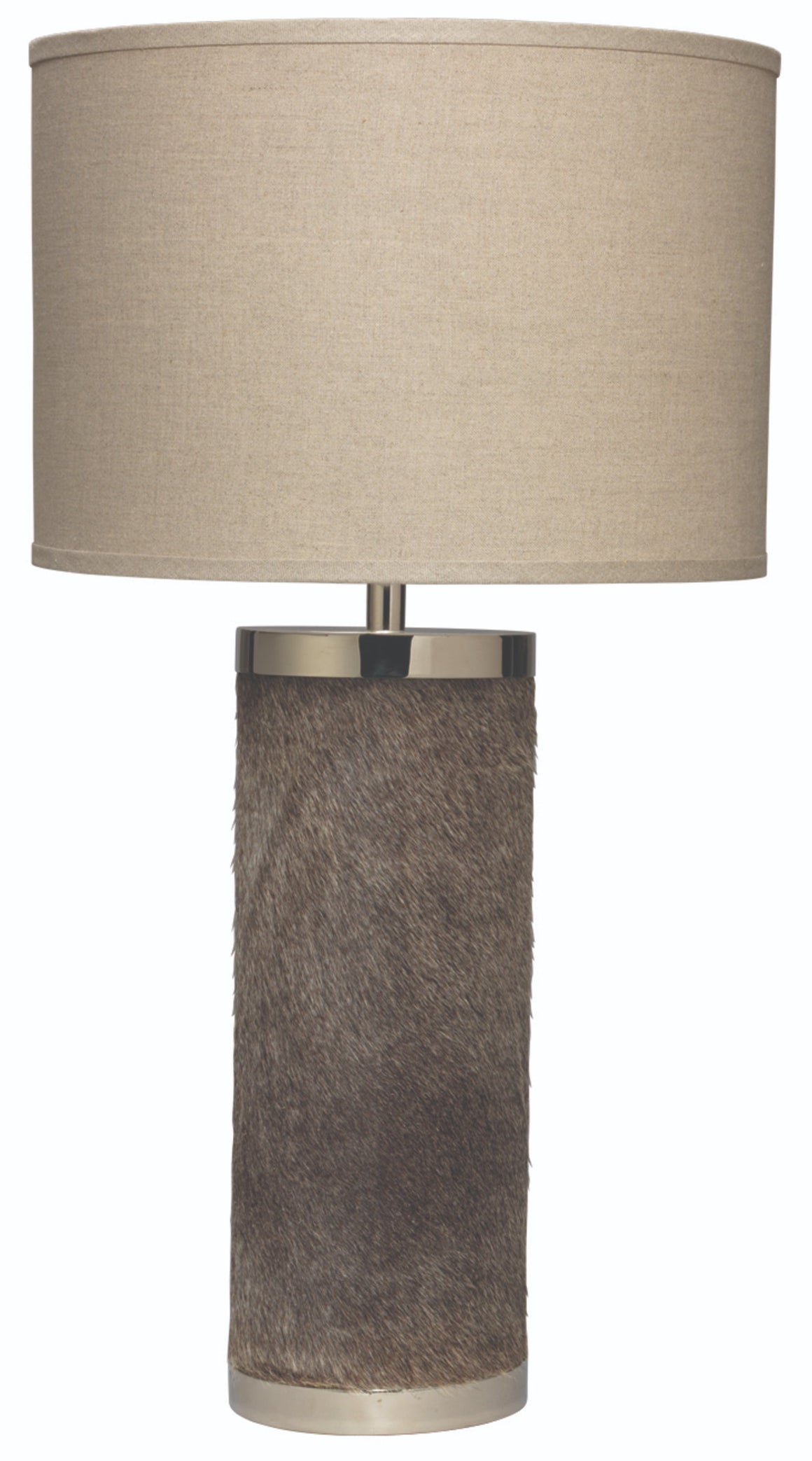 Column Hide Table Lamp with Linen Shade